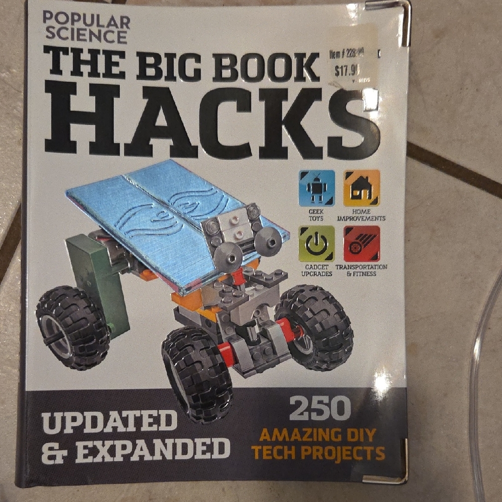 The Big Book of Hacks Journal - Blue Cover